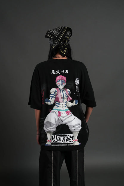 Darc Sport X Demon Slayer T-Shirt Oversized Akaza