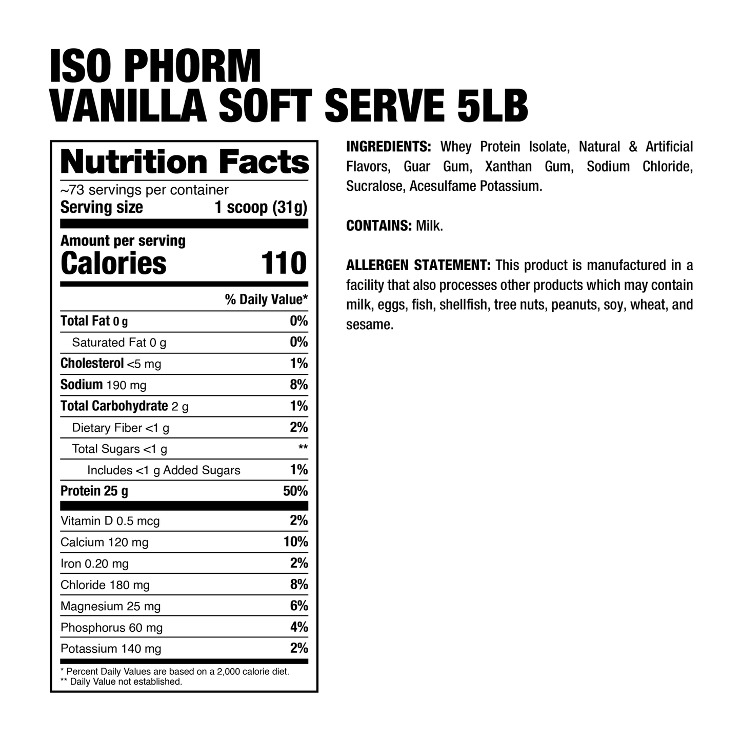 Dragon Pharma Iso Phorm 5 Lbs