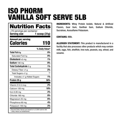 Dragon Pharma Iso Phorm 5 Lbs