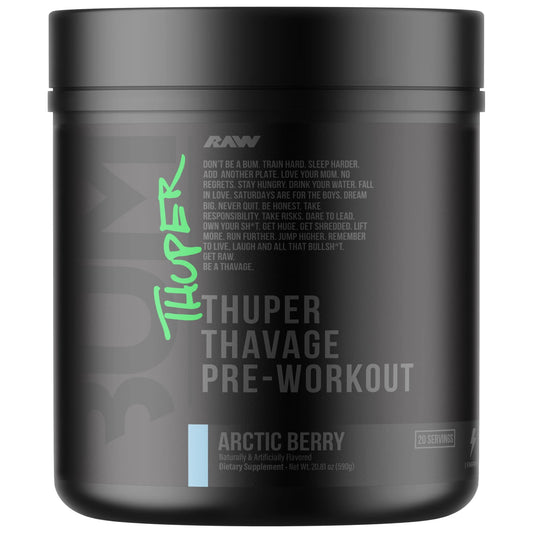 Raw Nutrition Bum Thuper Thavage 20 Servicios