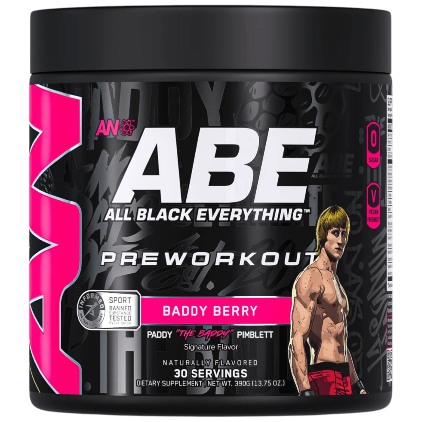 Applied Nutrition Abe All Black Everything Pre 30 Servicios