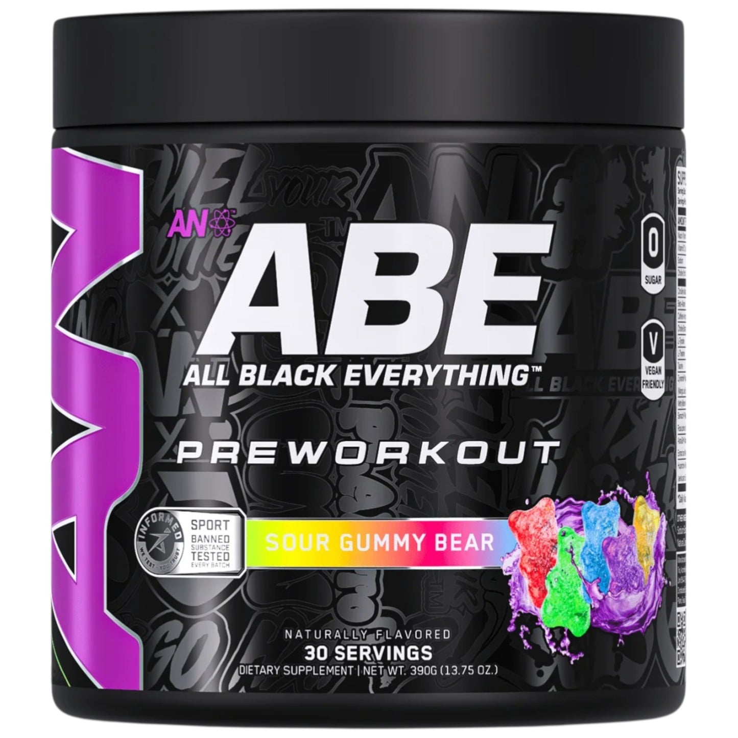 Applied Nutrition Abe All Black Everything Pre 30 Servicios