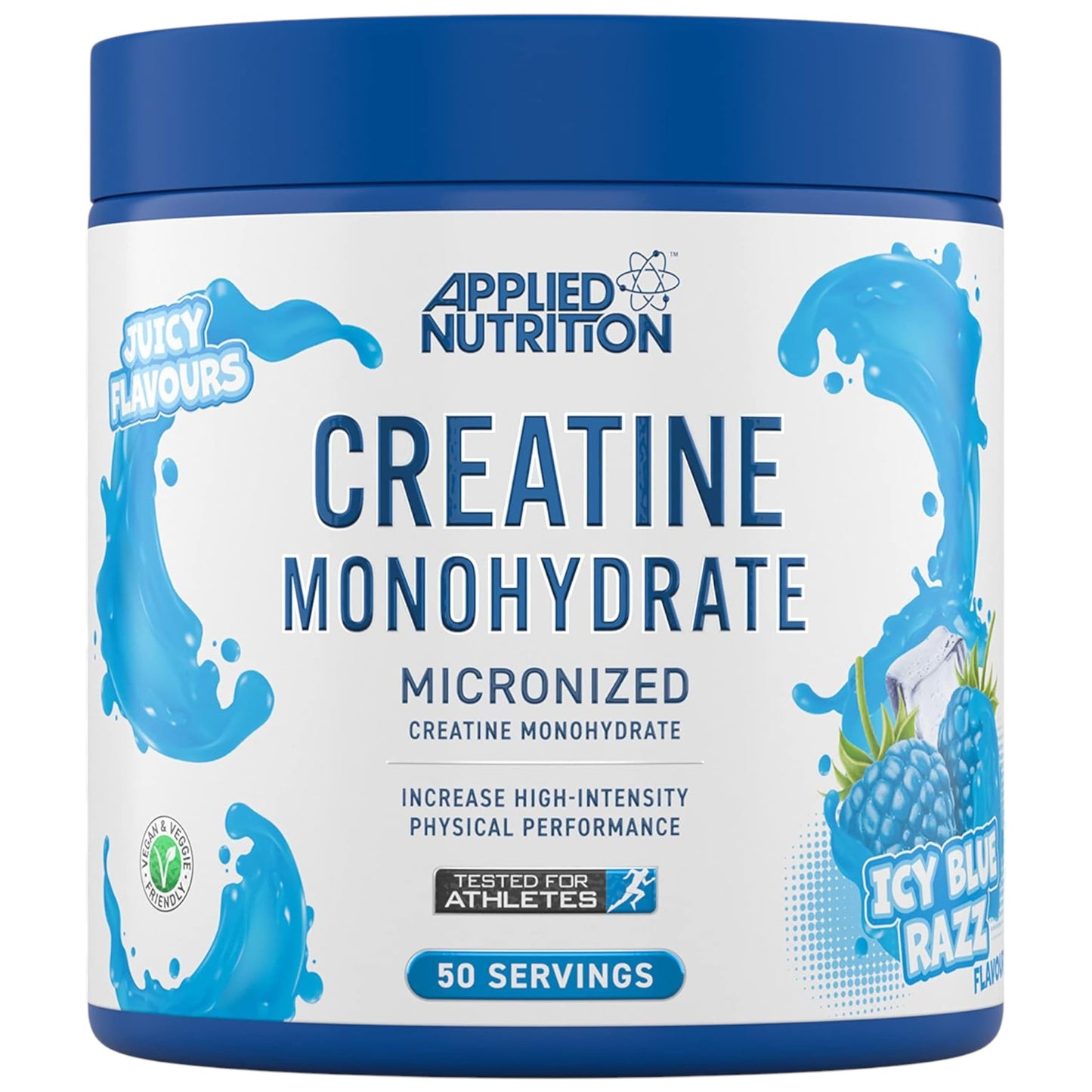 Applied Nutrition Creatine Monohydrate Micronized 250 Gramos 50 Servicios