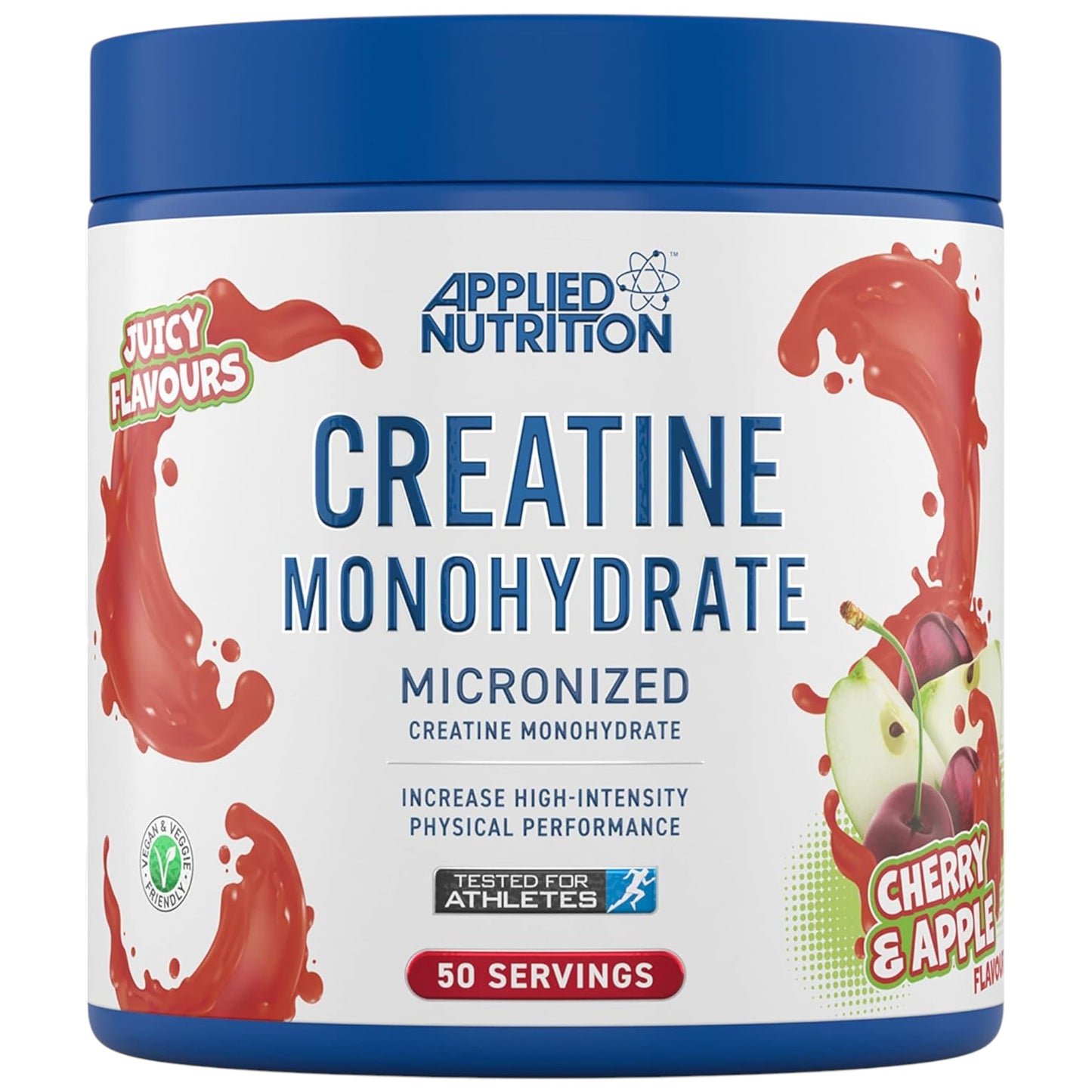 Applied Nutrition Creatine Monohydrate Micronized 250 Gramos 50 Servicios