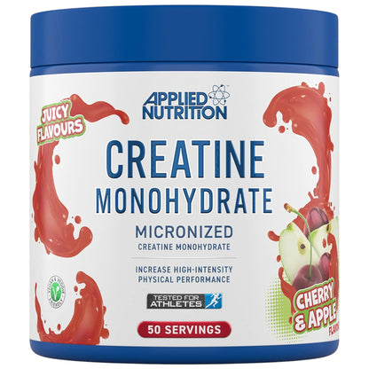 Applied Nutrition Creatine Monohydrate Micronized 250 Gramos 50 Servicios