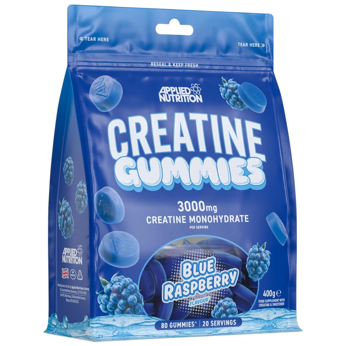Applied Nutrition Creatine Gummies 80 Gummies 20 Servicios