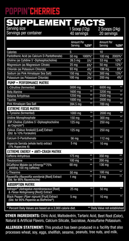 Hosstile Hosstility Amped 40 Servicios