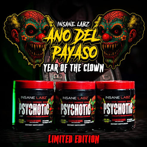 Insane Labz Psychotic Rojo 35 Servicios