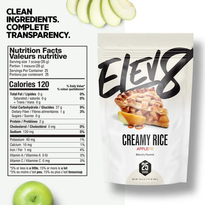 Elev8 Creamy Rice Apple Pie 25 Servicios