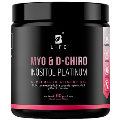 B Life Myo & D-Chiro Inositol Platinum 60 Servicios