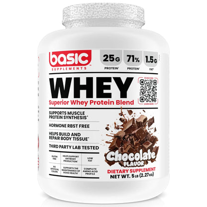 Basic Supplements Whey 5 Lbs