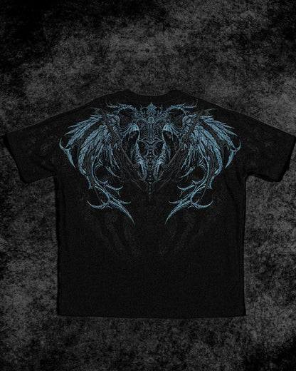 Breathedivinity Oversized T-Shirt Blood Reaper Arcane