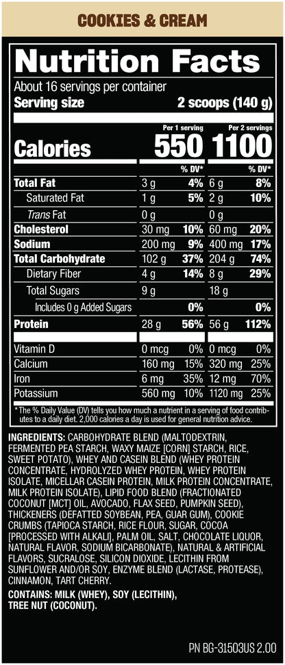 Mutant Mass 5 Lbs
