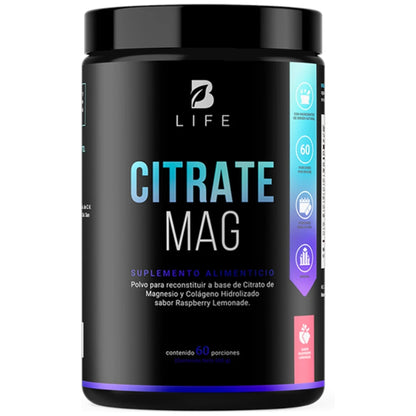 B Life Citrate Mag 60 Servicios