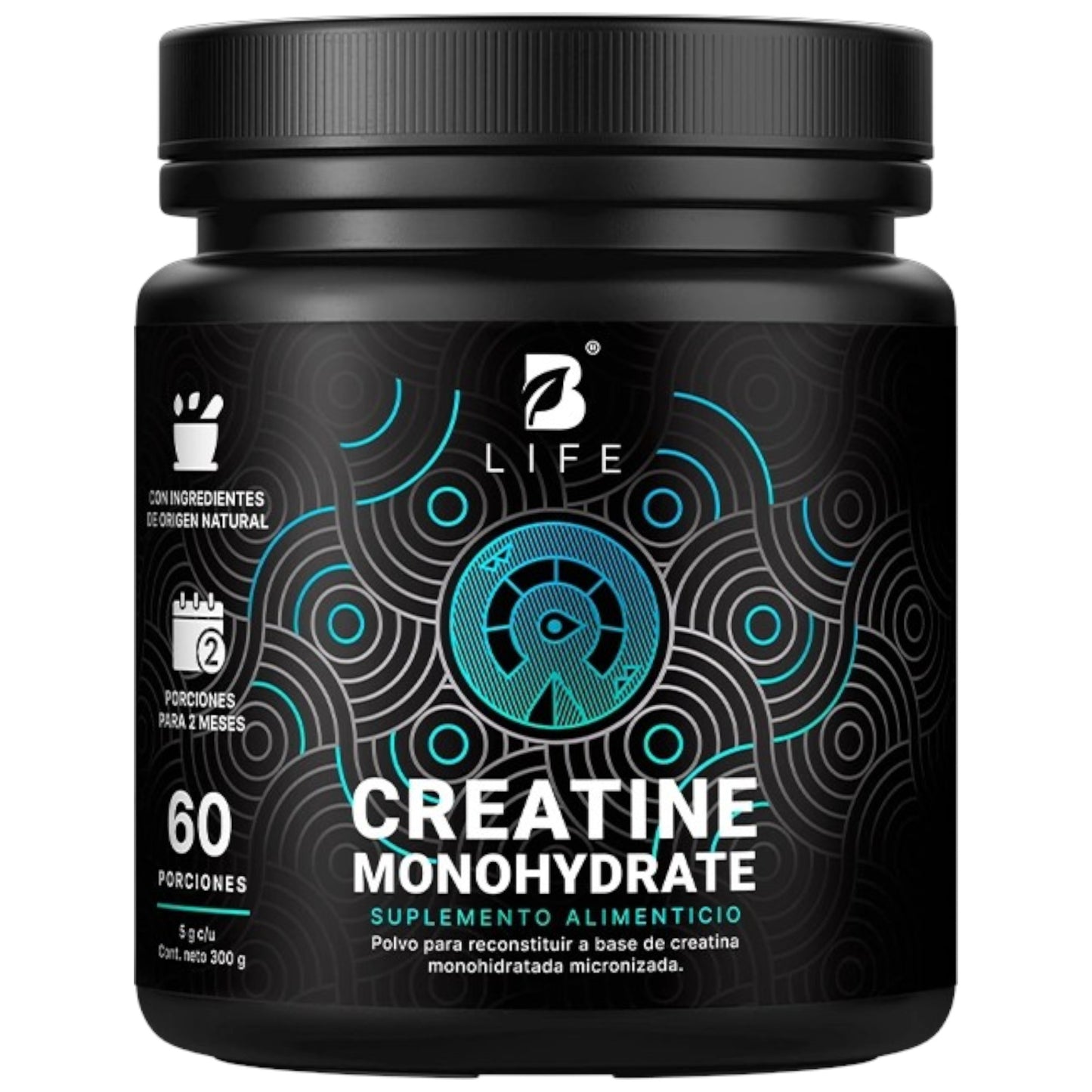 B Life Creatine Monohydrate 300 Gramos 60 Servicios