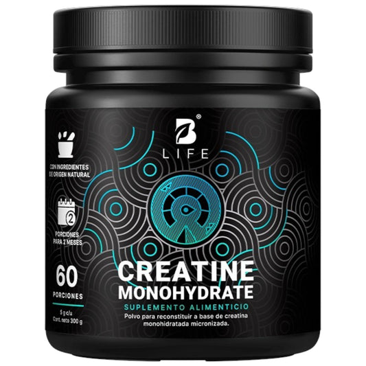 B Life Creatine Monohydrate 300 Gramos 60 Servicios