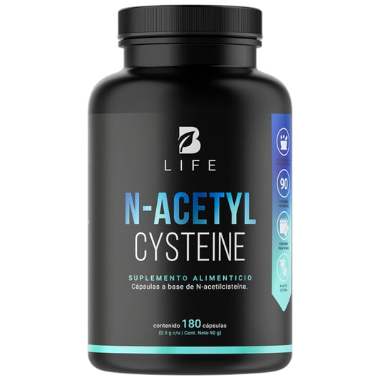 B Life Nac N-Acetyl Cysteine 180 Capsulas