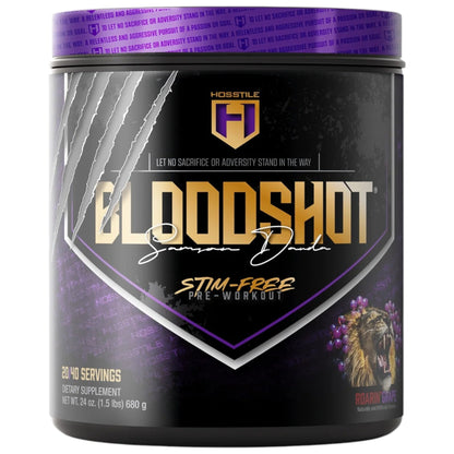Hosstile Bloodshot Stim-Free 40 Servicios