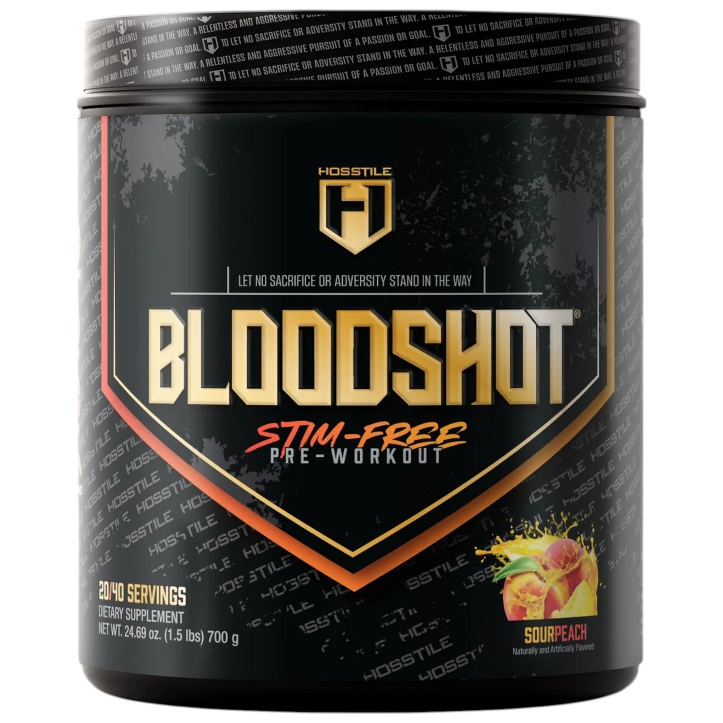 Hosstile Bloodshot Stim-Free 40 Servicios