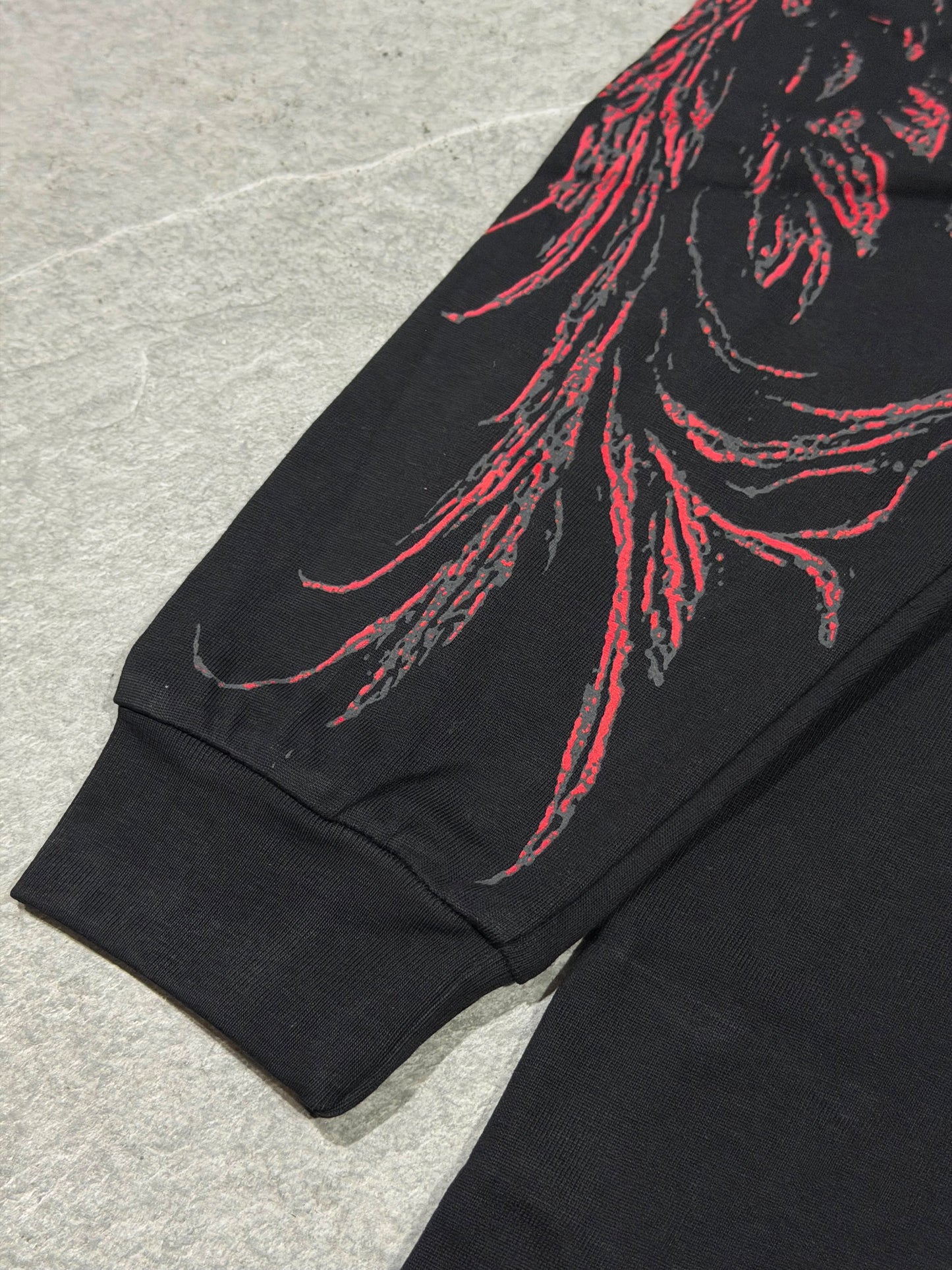 Breathedivinity Dark Reaper Oversized Longsleeve T-Shirt Nightmare