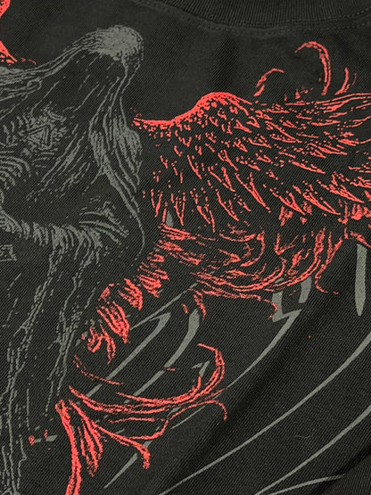 Breathedivinity Dark Reaper Oversized Longsleeve T-Shirt Nightmare