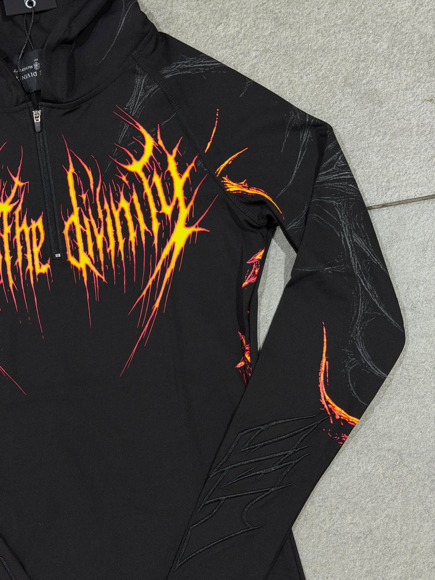 Breathedivinity Void Tech Pulsefire Hoodie Compression Inferno