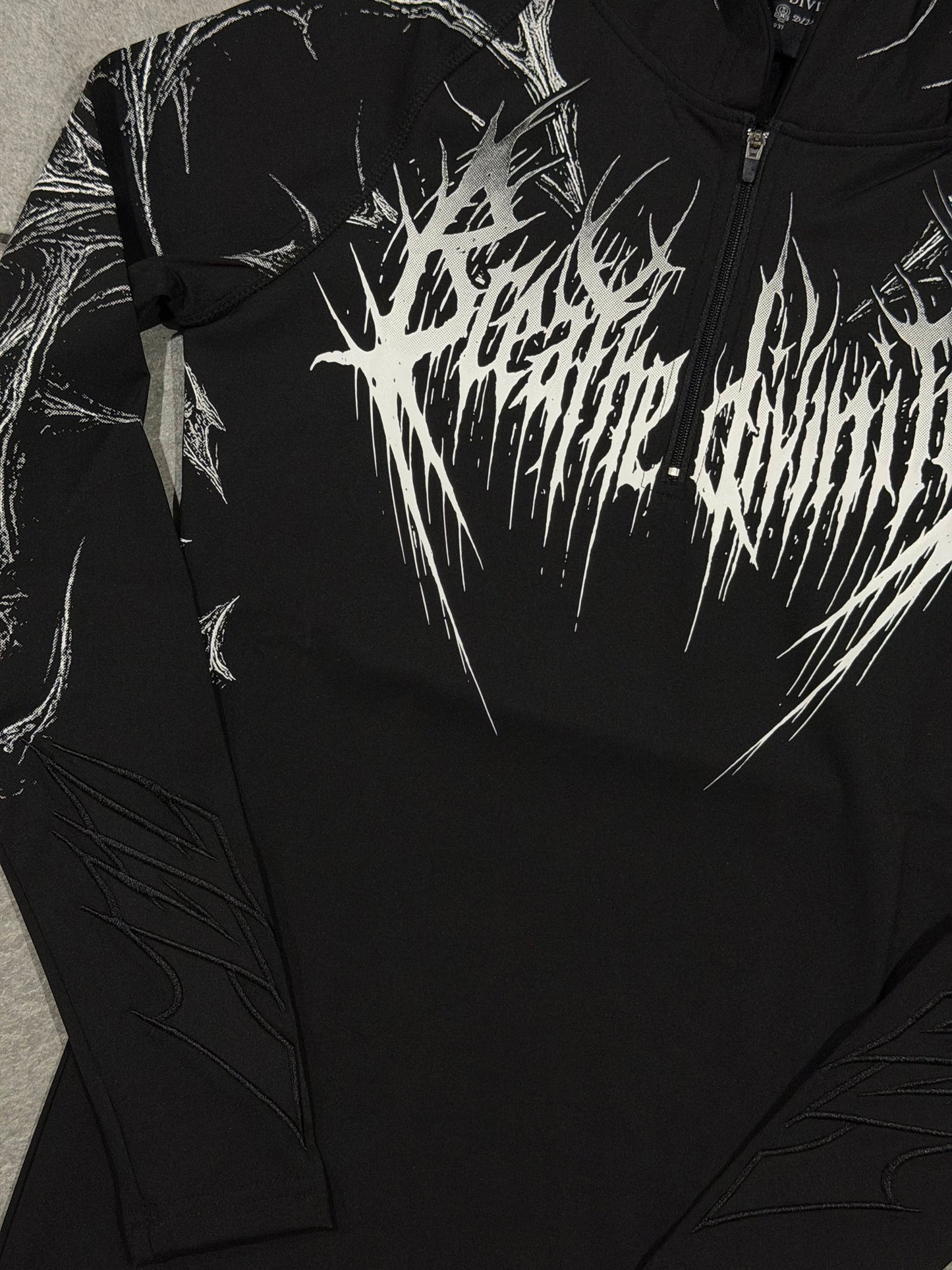Breathedivinity Void Tech Pulsefire Hoodie Compression Void Black