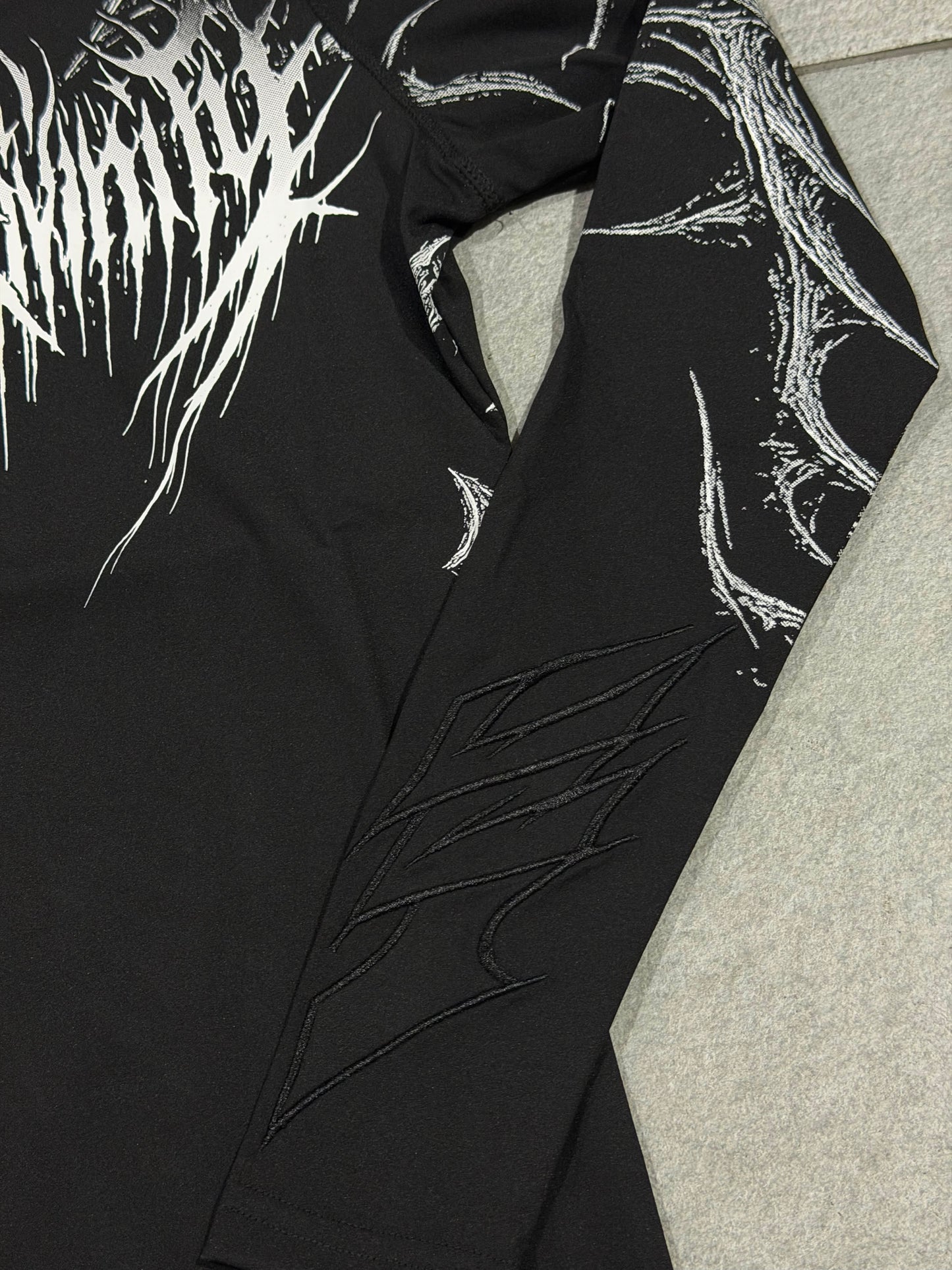 Breathedivinity Void Tech Pulsefire Hoodie Compression Void Black