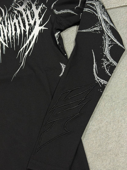 Breathedivinity Void Tech Pulsefire Hoodie Compression Void Black