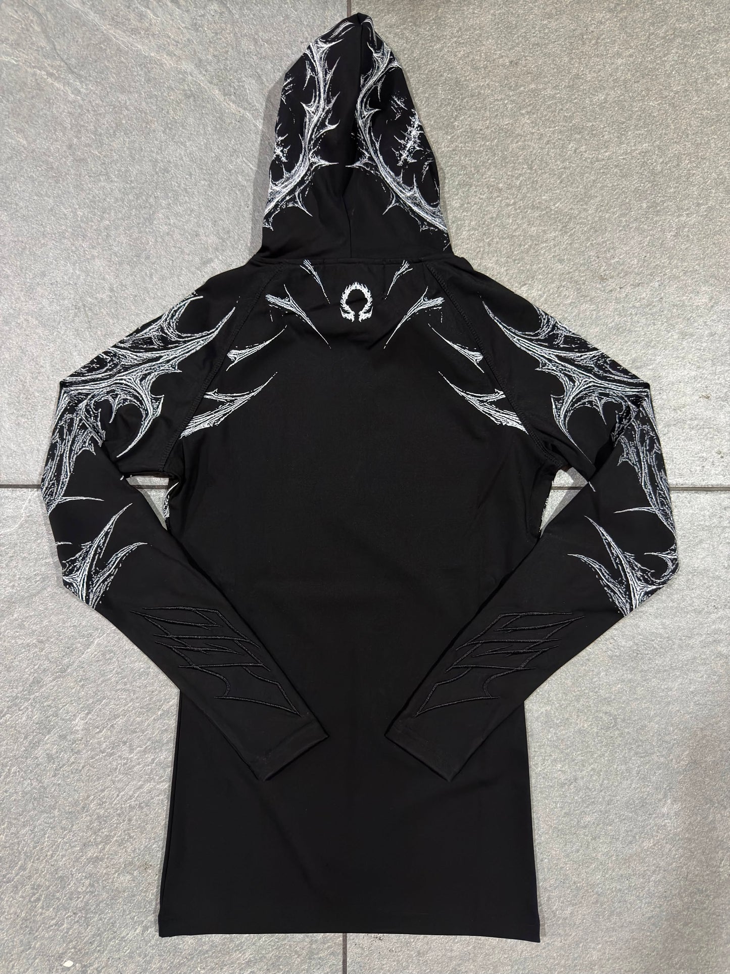 Breathedivinity Void Tech Pulsefire Hoodie Compression Void Black
