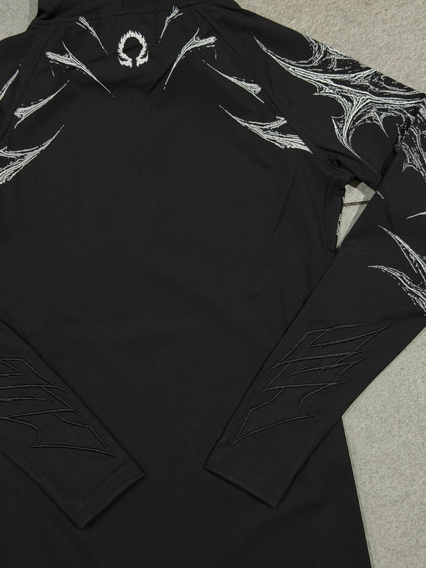 Breathedivinity Void Tech Pulsefire Hoodie Compression Void Black