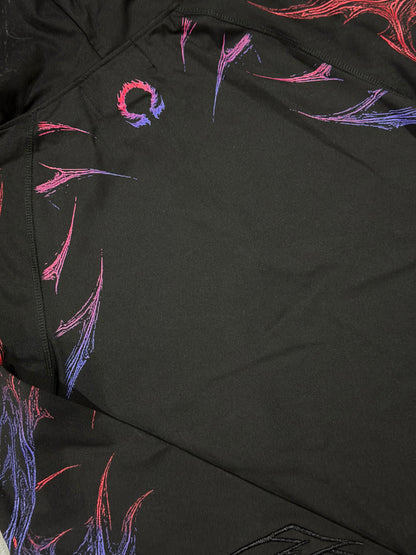 Breathedivinity Void Tech Pulsefire Hoodie Compression Blood Moon