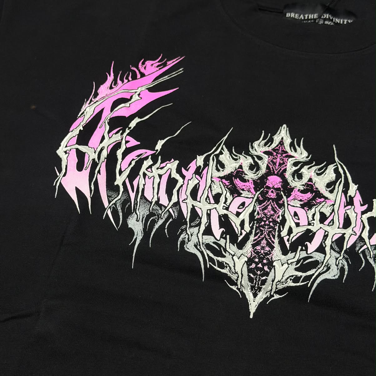 Breathedivinity Oversized T-Shirt Sephiroth Blossom Pink