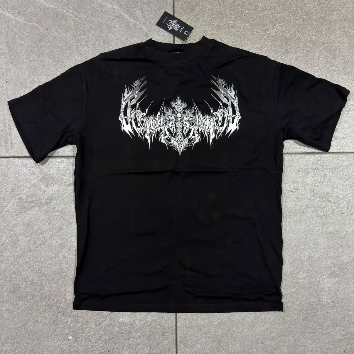 Breathedivinity Oversized T-Shirt Sephiroth Void Black