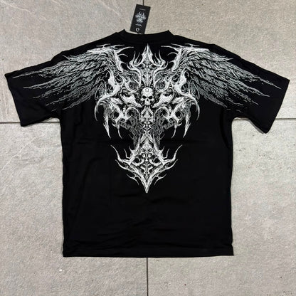 Breathedivinity Oversized T-Shirt Sephiroth Void Black