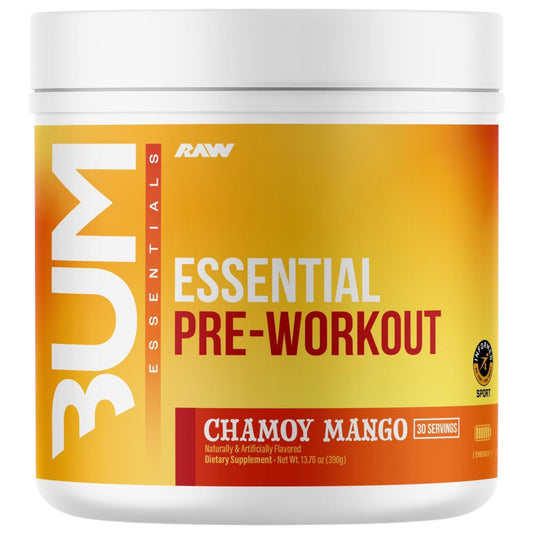 Raw Nutrition Bum Essential Pre-Workout 30 Servicios