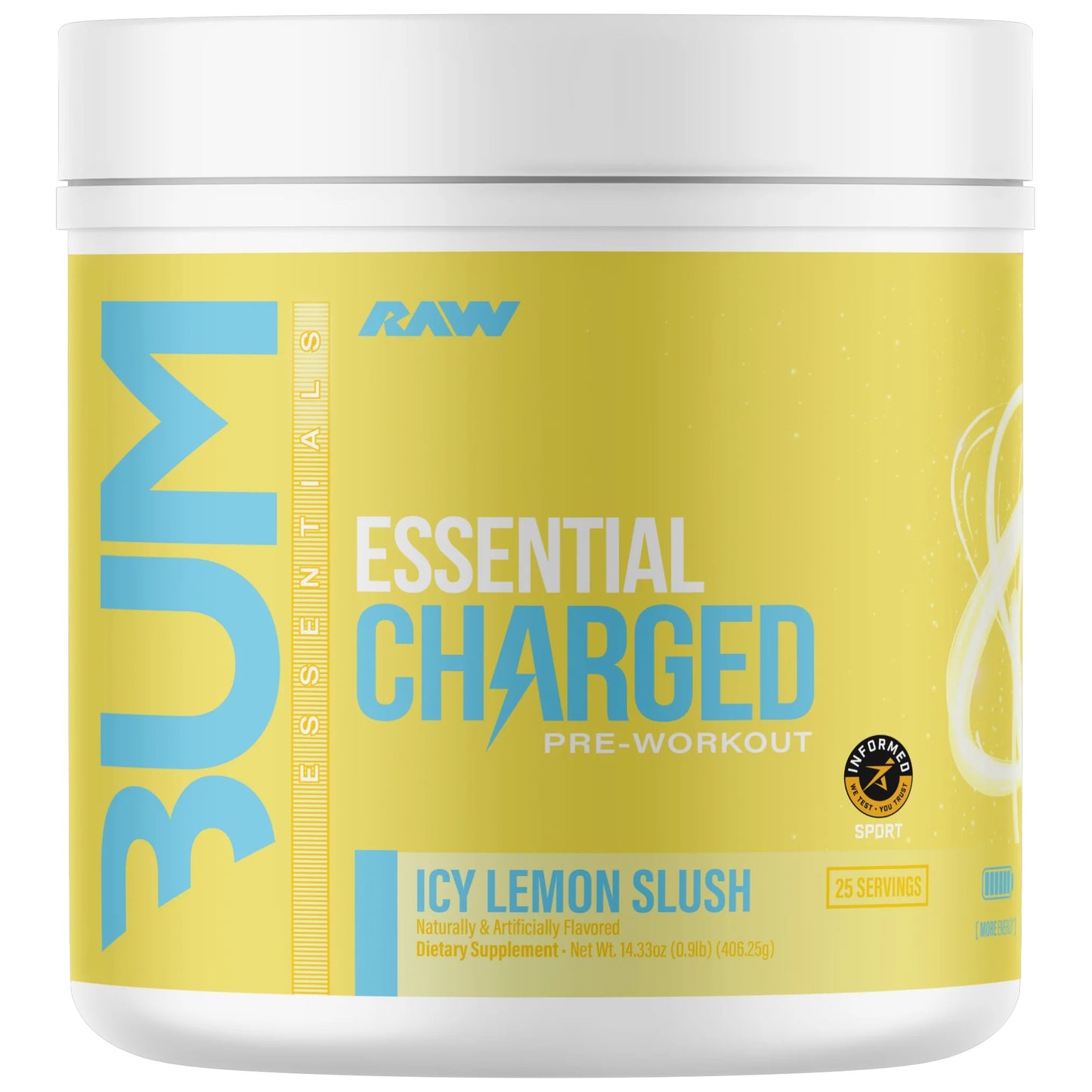 Raw Nutrition Bum Essential Charged 25 Servicios
