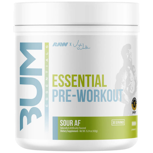 Raw Nutrition Bum Essential Pre-Workout 30 Servicios