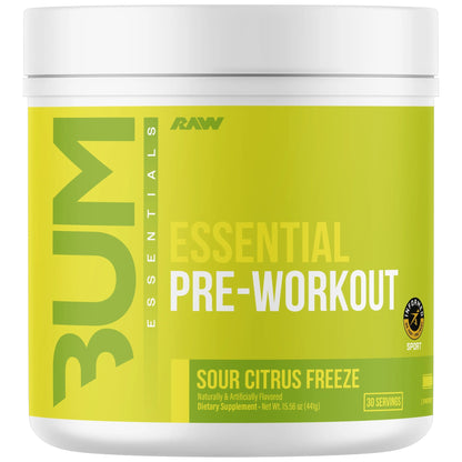 Raw Nutrition Bum Essential Pre-Workout 30 Servicios