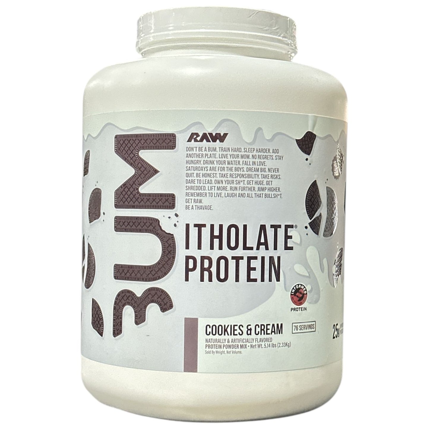 Raw Nutrition Bum Itholate 5 Lbs