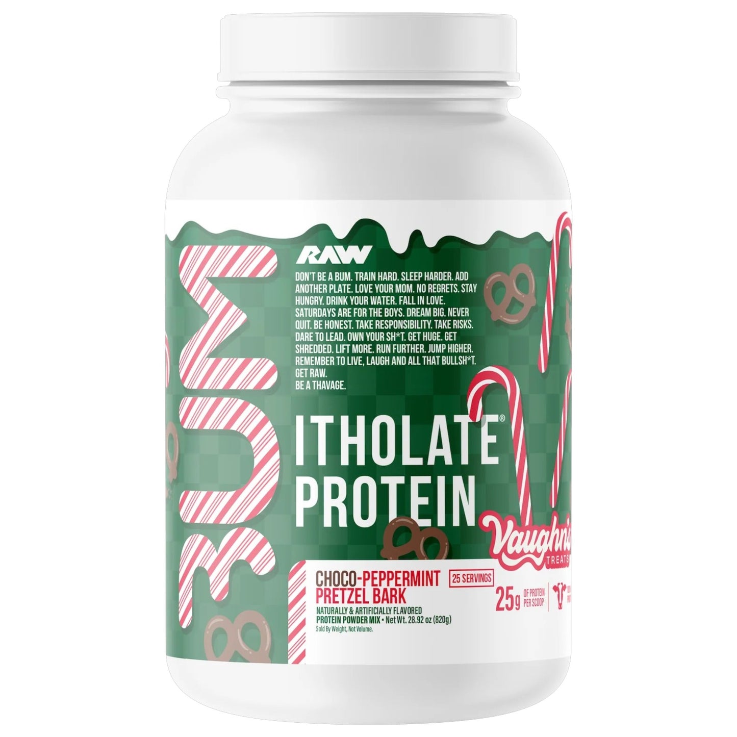 Raw Nutrition Bum Itholate Protein 1.80 Lbs