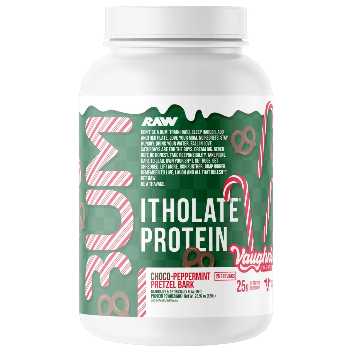 Raw Nutrition Bum Itholate Protein 1.80 Lbs