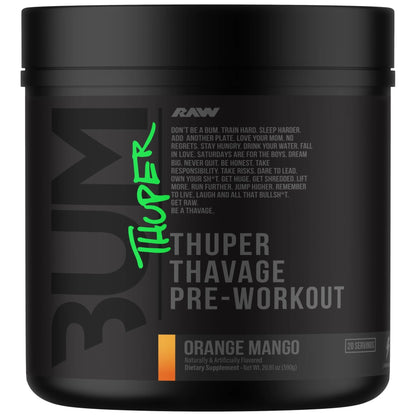 Raw Nutrition Bum Thuper Thavage 20 Servicios