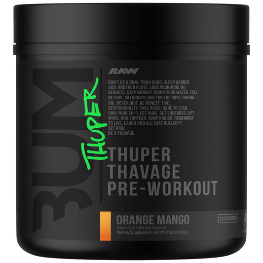 Raw Nutrition Bum Thuper Thavage 20 Servicios