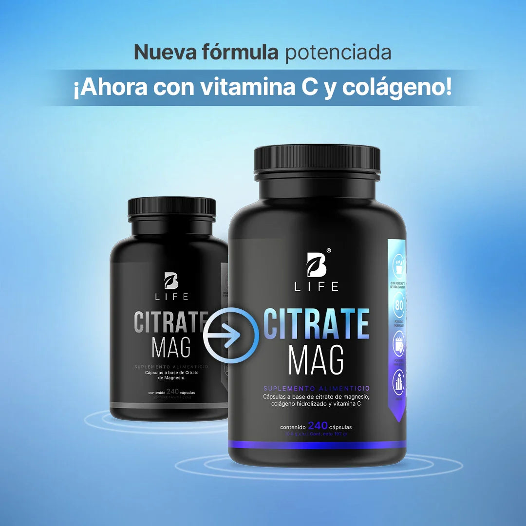 B Life Citrate Mag 240 Capsulas