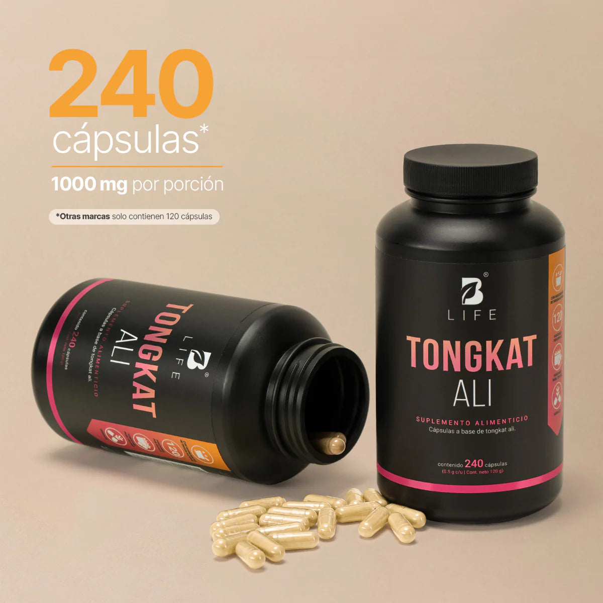 B Life Tongkat Ali 240 Capsulas