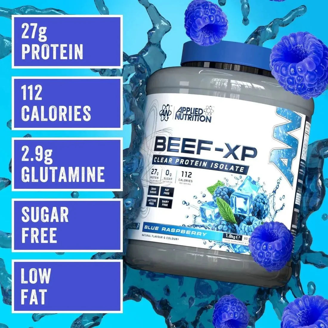 Applied Nutrition Beef-Xp Clear Protein Isolate 4 Lbs
