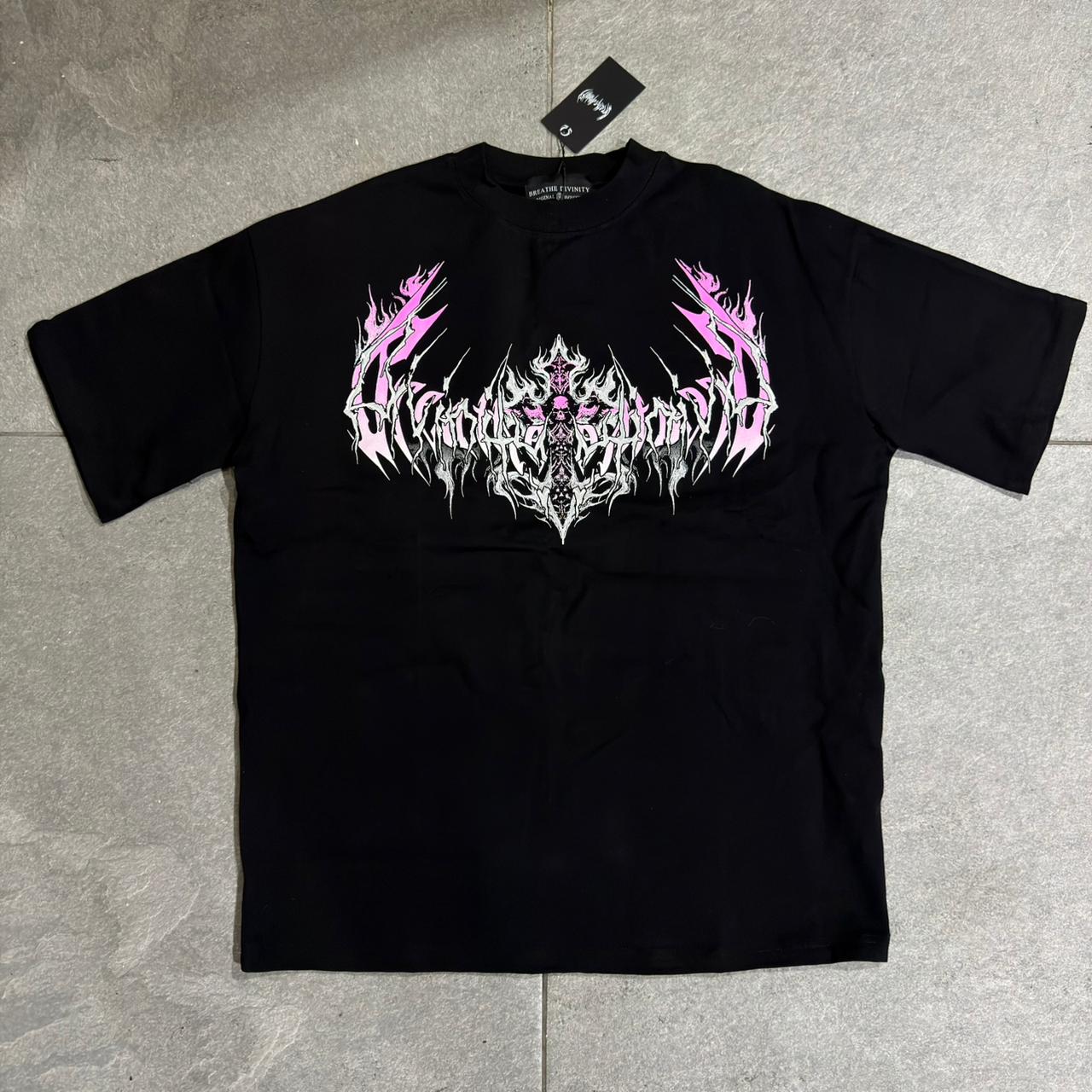 Breathe Divinity Oversized T-Shirt Sephiroth Blossom Pink
