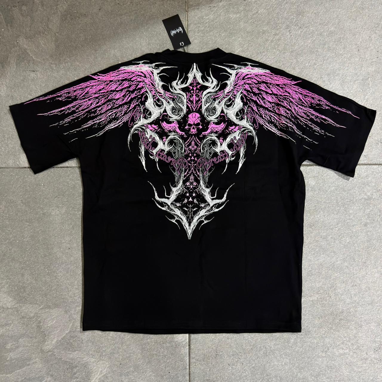 Breathe Divinity Oversized T-Shirt Sephiroth Blossom Pink