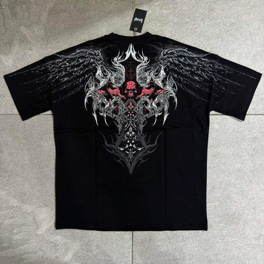 Breathe Divinity Oversized T-Shirt Sephiroth Blood Metal